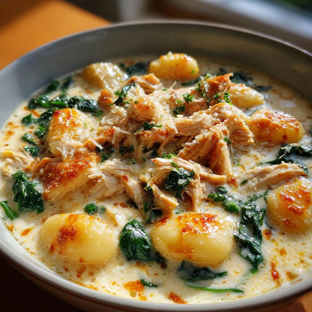 Baked Chicken Gnocchi Soup - detail 1