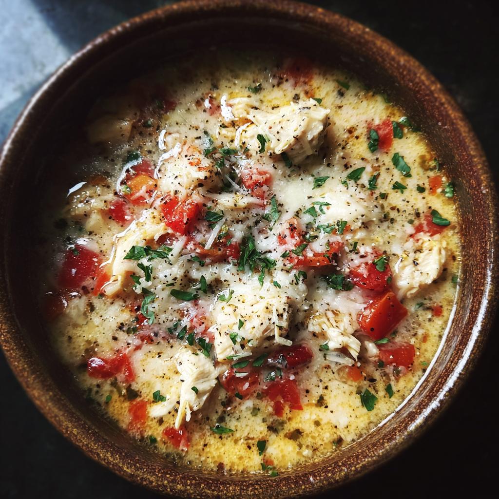 Chicken Parmesan Soup - detail 1