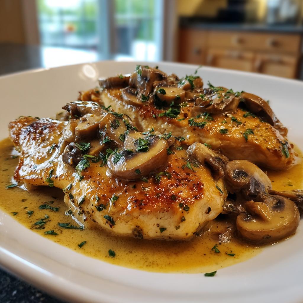 Creamy Chicken Marsala - detail 1