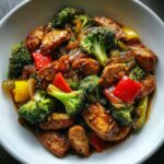 Honey Garlic Chicken Stir-Fry