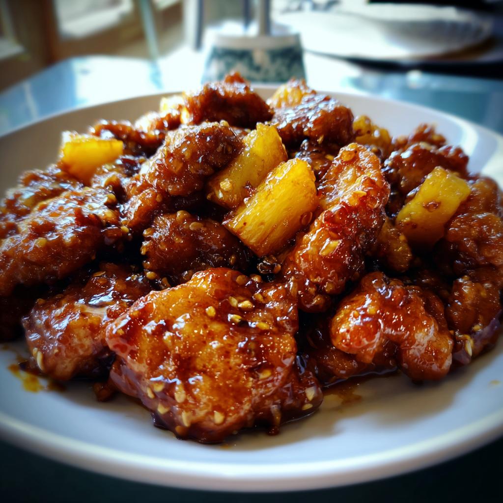 Pineapple Teriyaki Chicken Bites - detail 1