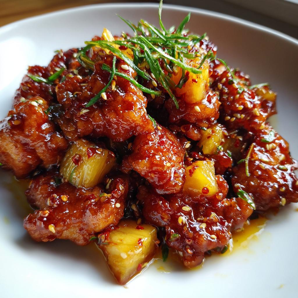 Pineapple Teriyaki Chicken Bites