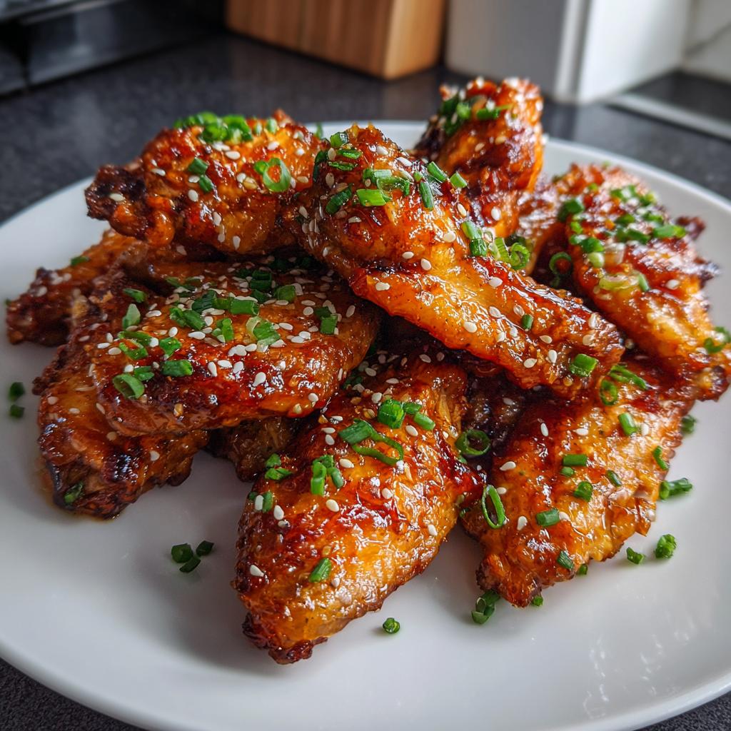 Pineapple-Teriyaki Chicken Wings - detail 1