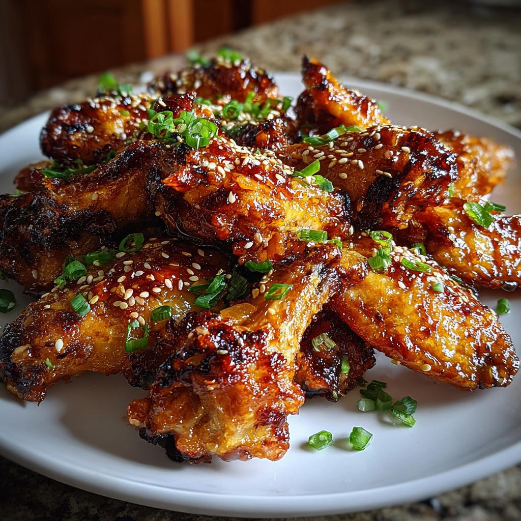 Pineapple-Teriyaki Chicken Wings