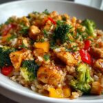 Teriyaki Chicken Skillet Casserole