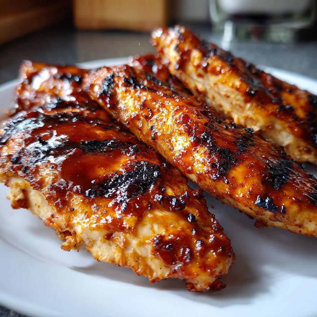 barbeque grilled chicken - detail 1