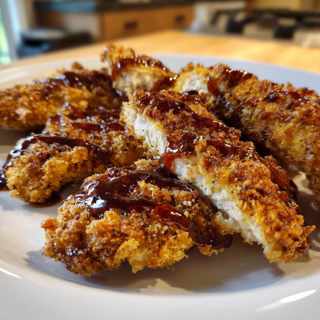 bbq baked chicken tenders - detail 1