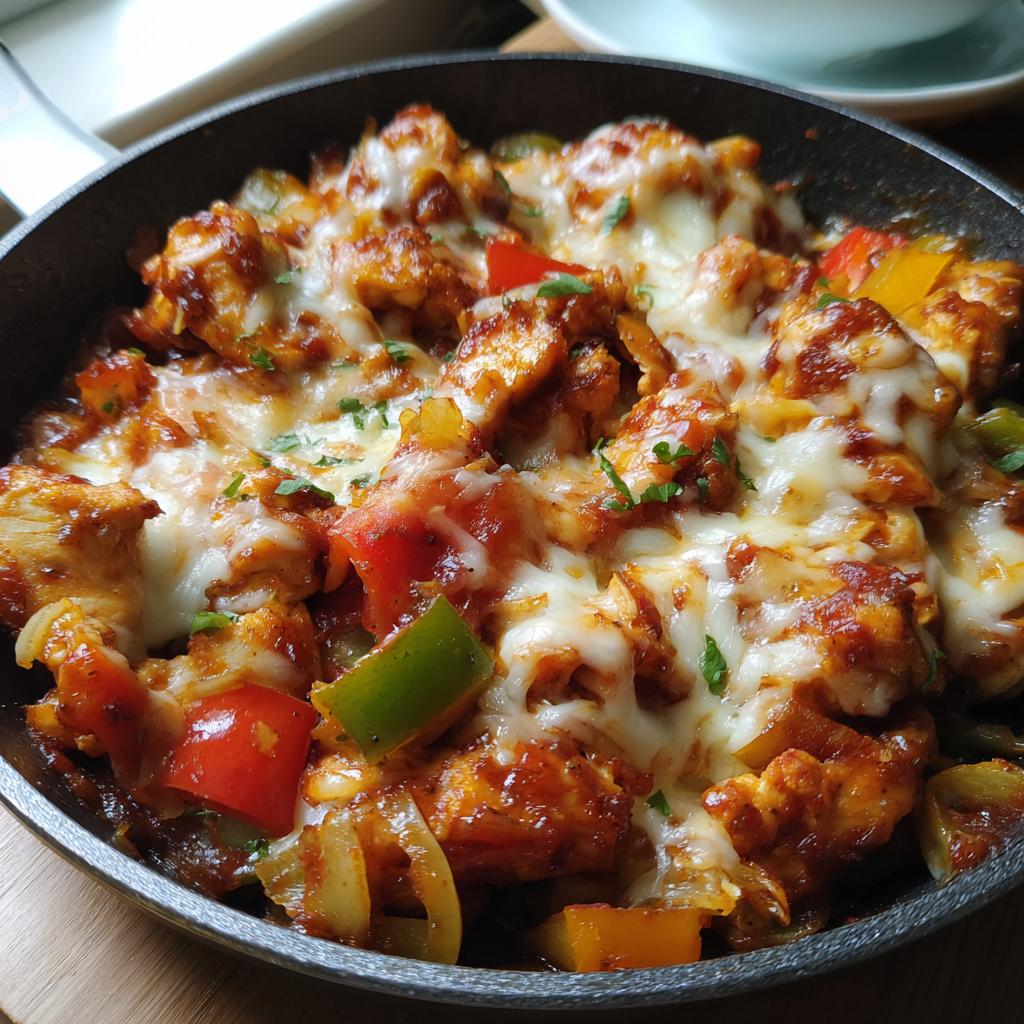bbq chicken skillet