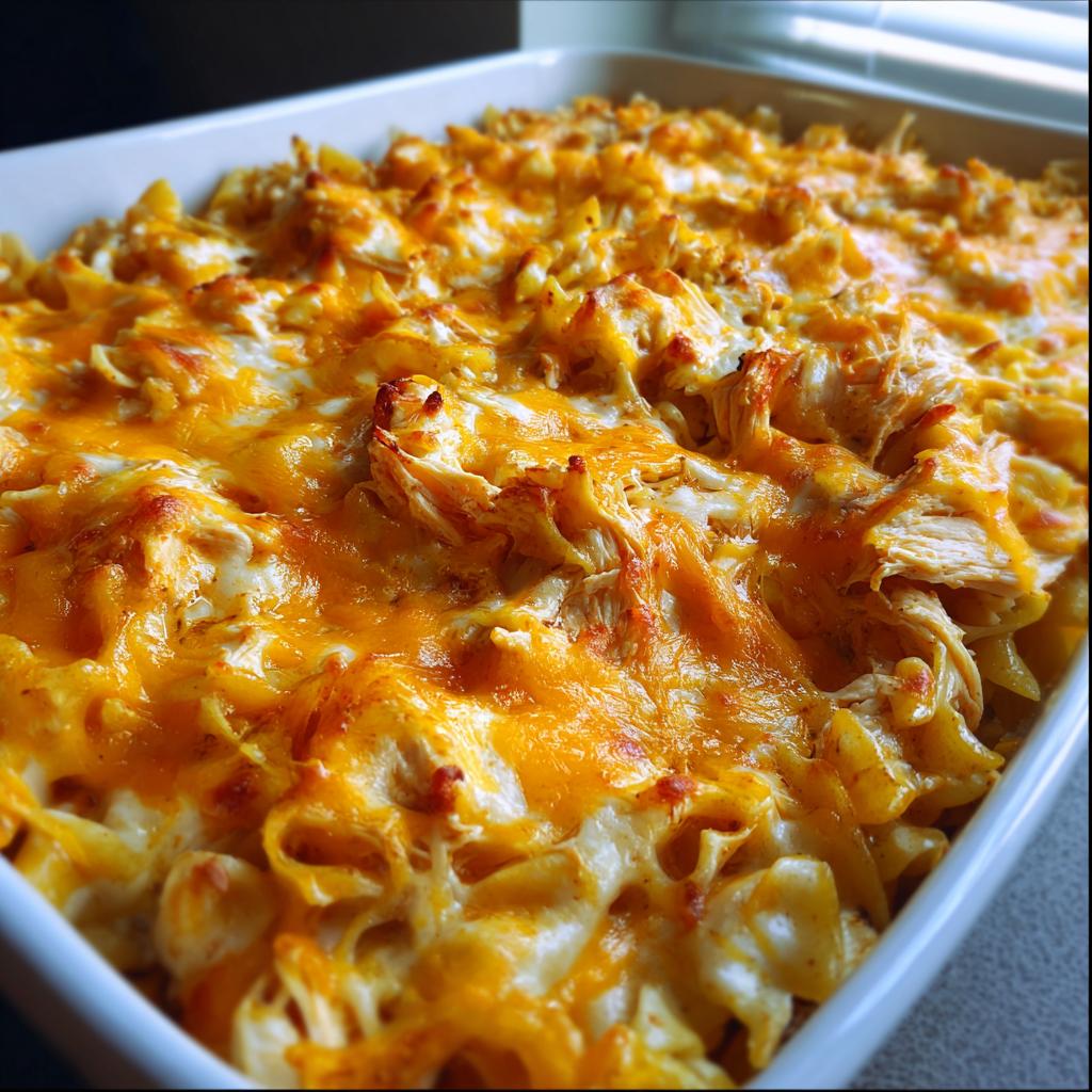 buffalo chicken casserole