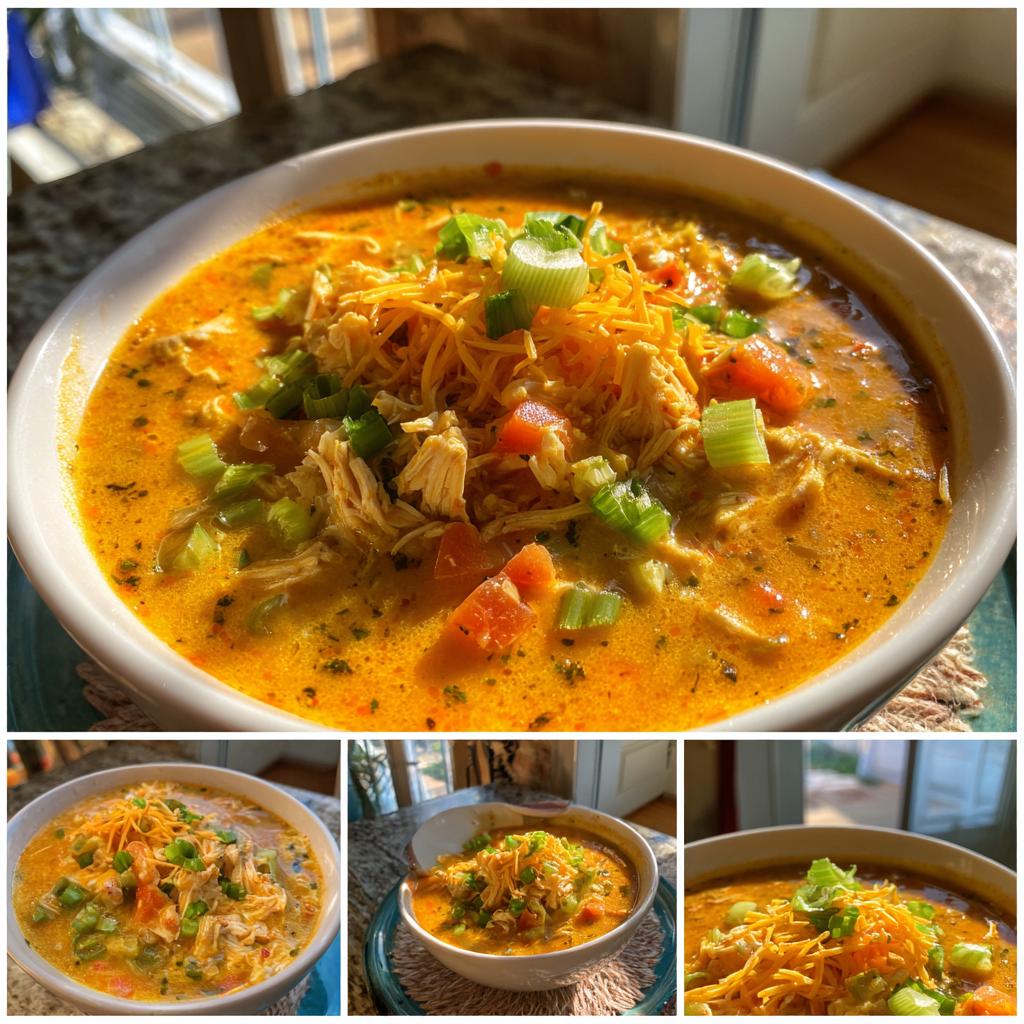 buffalo chicken soup - detail 1