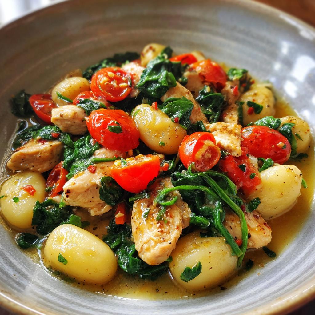 chicken and gnocchi recipes healthy