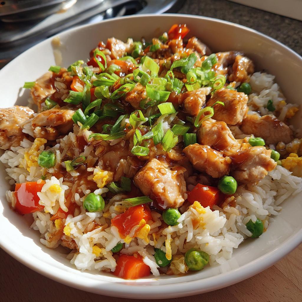 chicken and rice chinese - detail 1