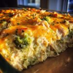 chicken brocolli rice casserole easy