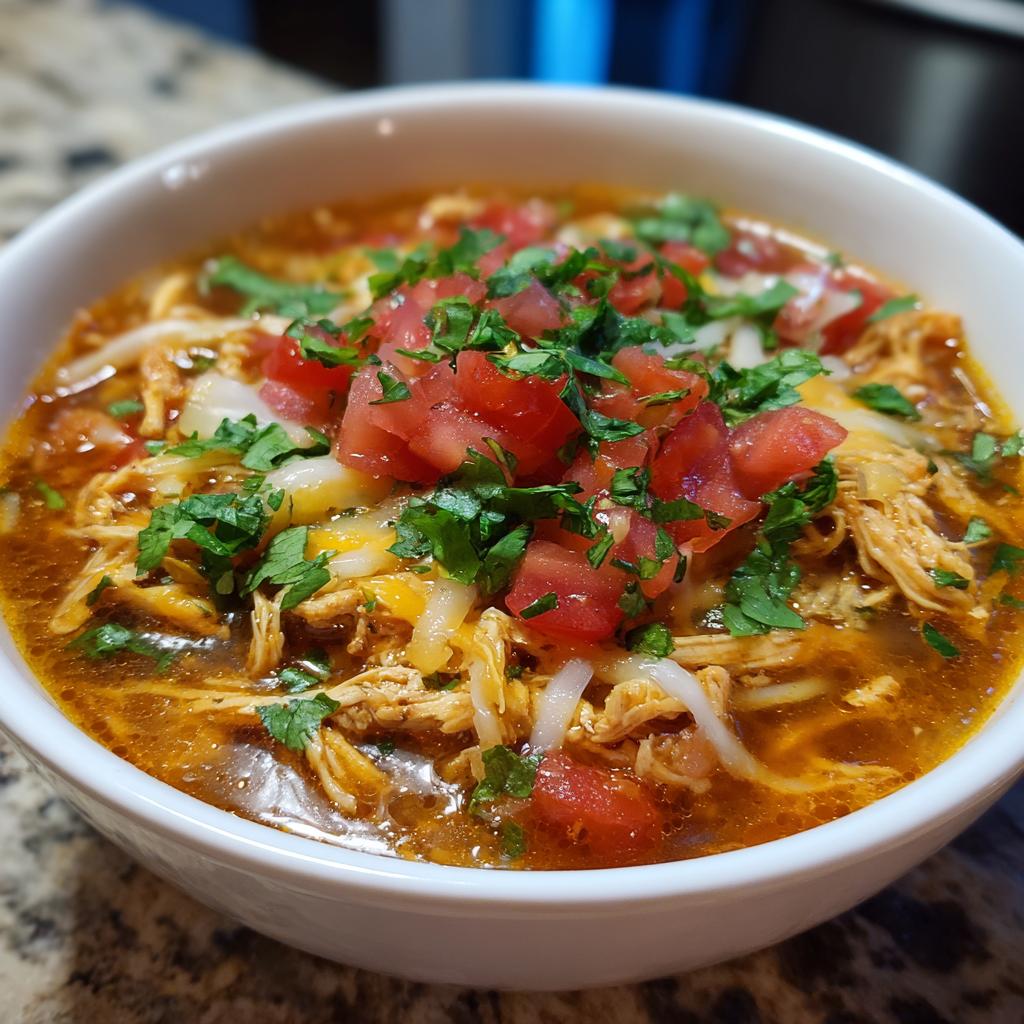 chicken enchilada soup low carb - detail 1