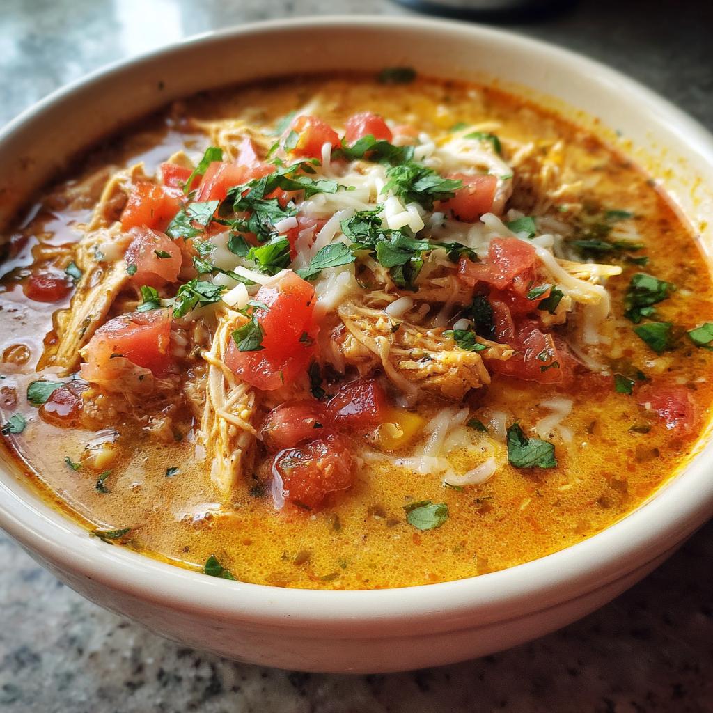 chicken enchilada soup low carb