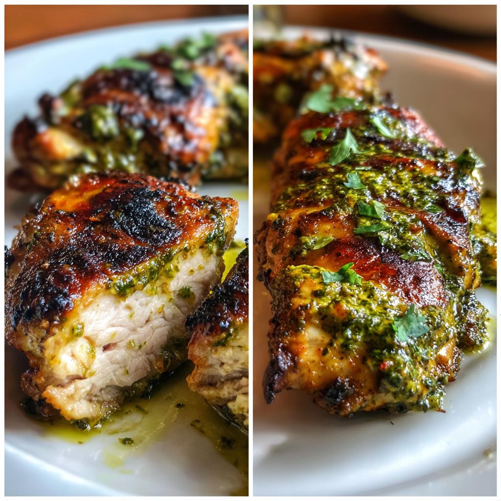 chicken pesto air fryer