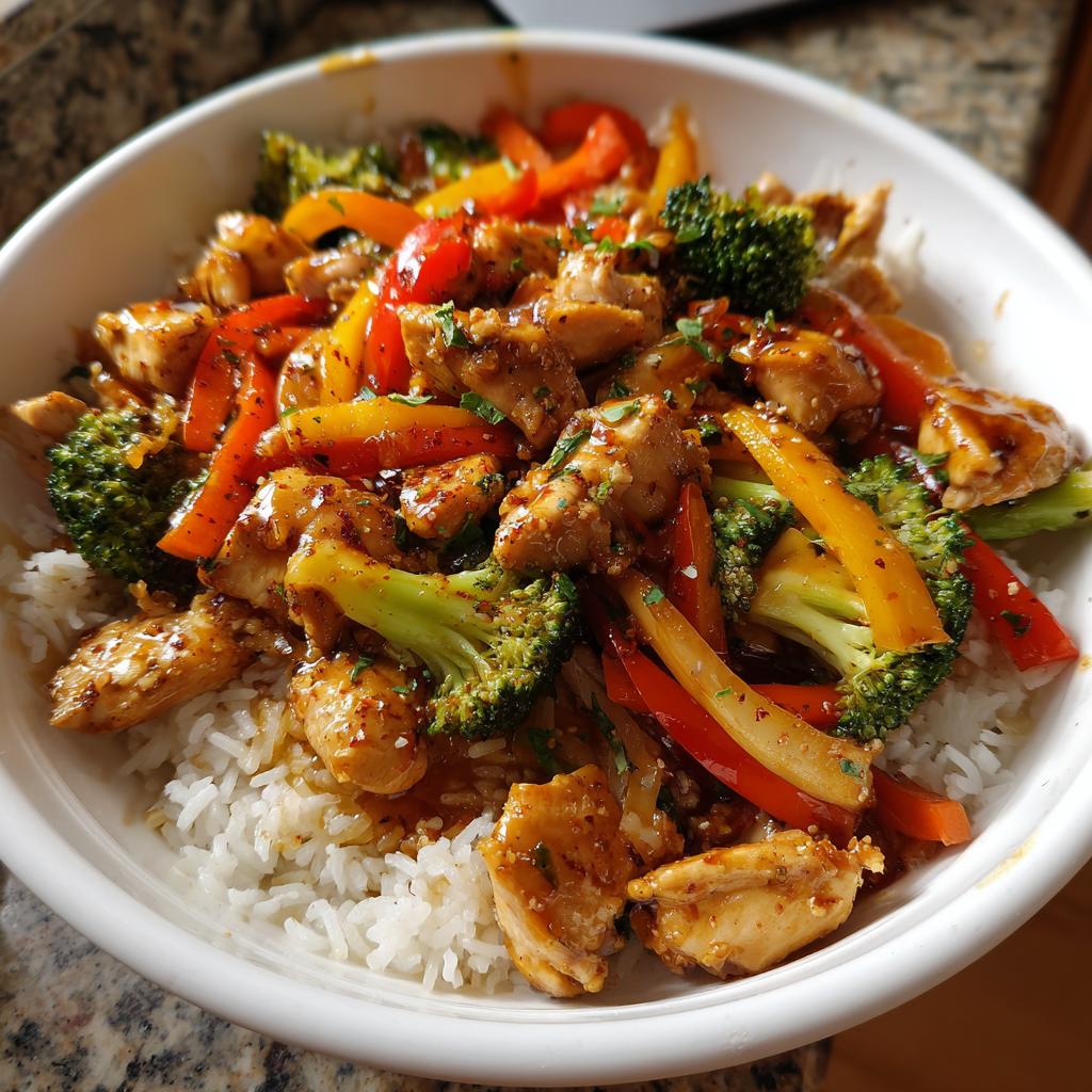 chicken stir fry rice recipes - detail 1