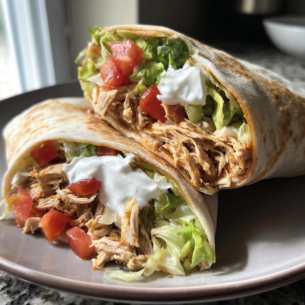 chicken wraps healthy