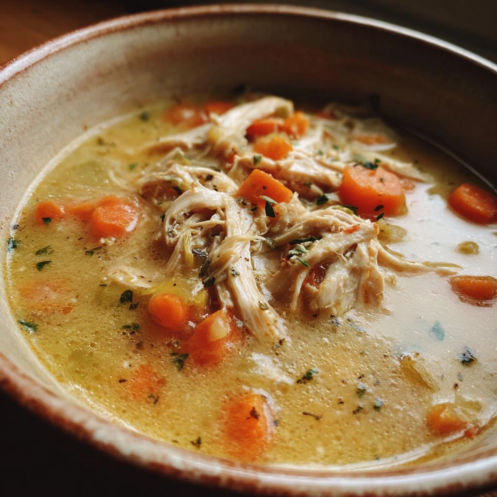 cream of chicken soup - detail 1
