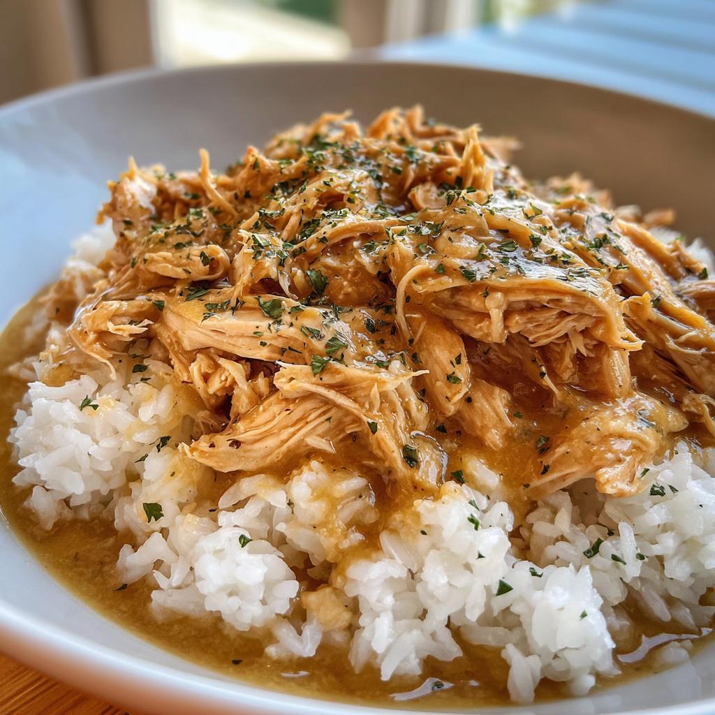 crockpot chicken n gravy - detail 1