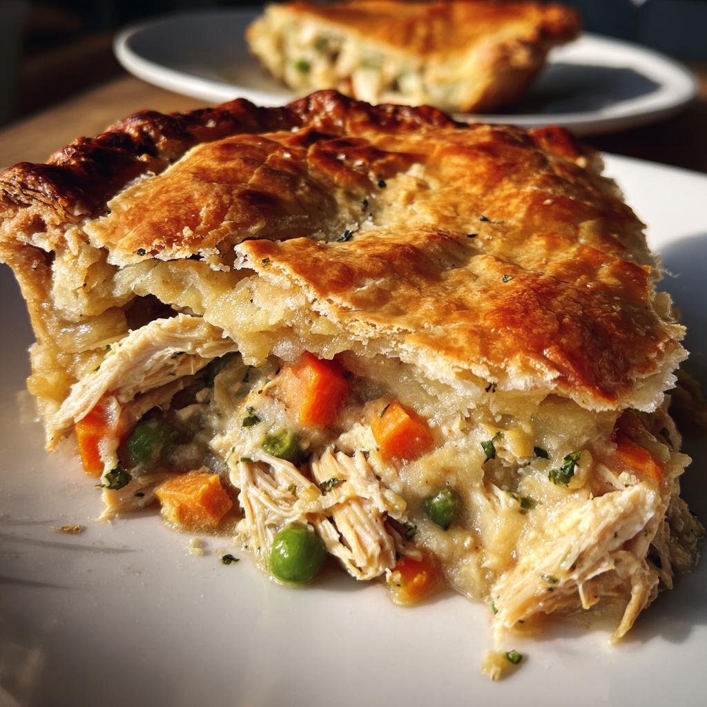 deep dish chicken pot pie recipe - detail 1