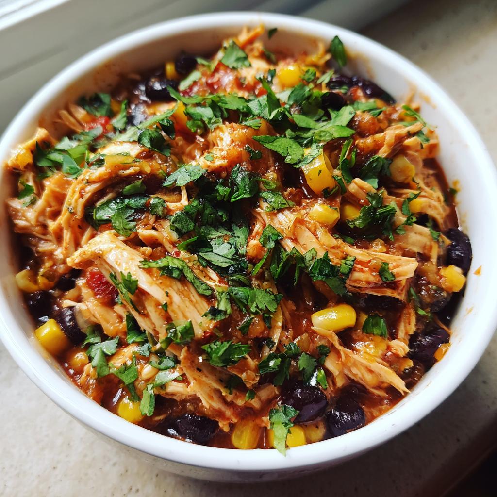 fiesta chicken instant pot - detail 1
