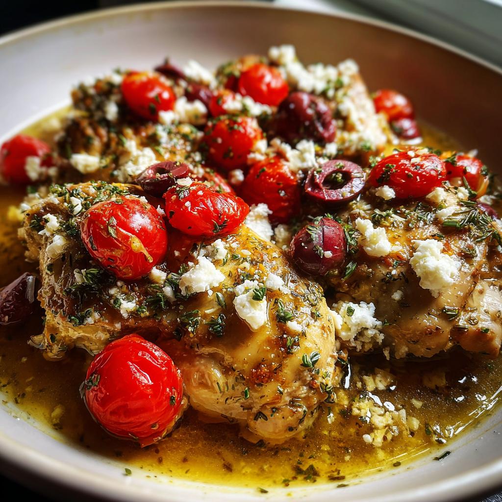 greek chicken slow cooker