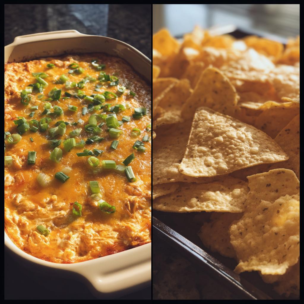 hot wing chicken dip - detail 1