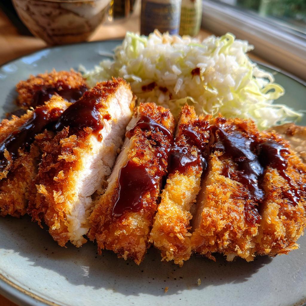 katsu chicken - detail 1