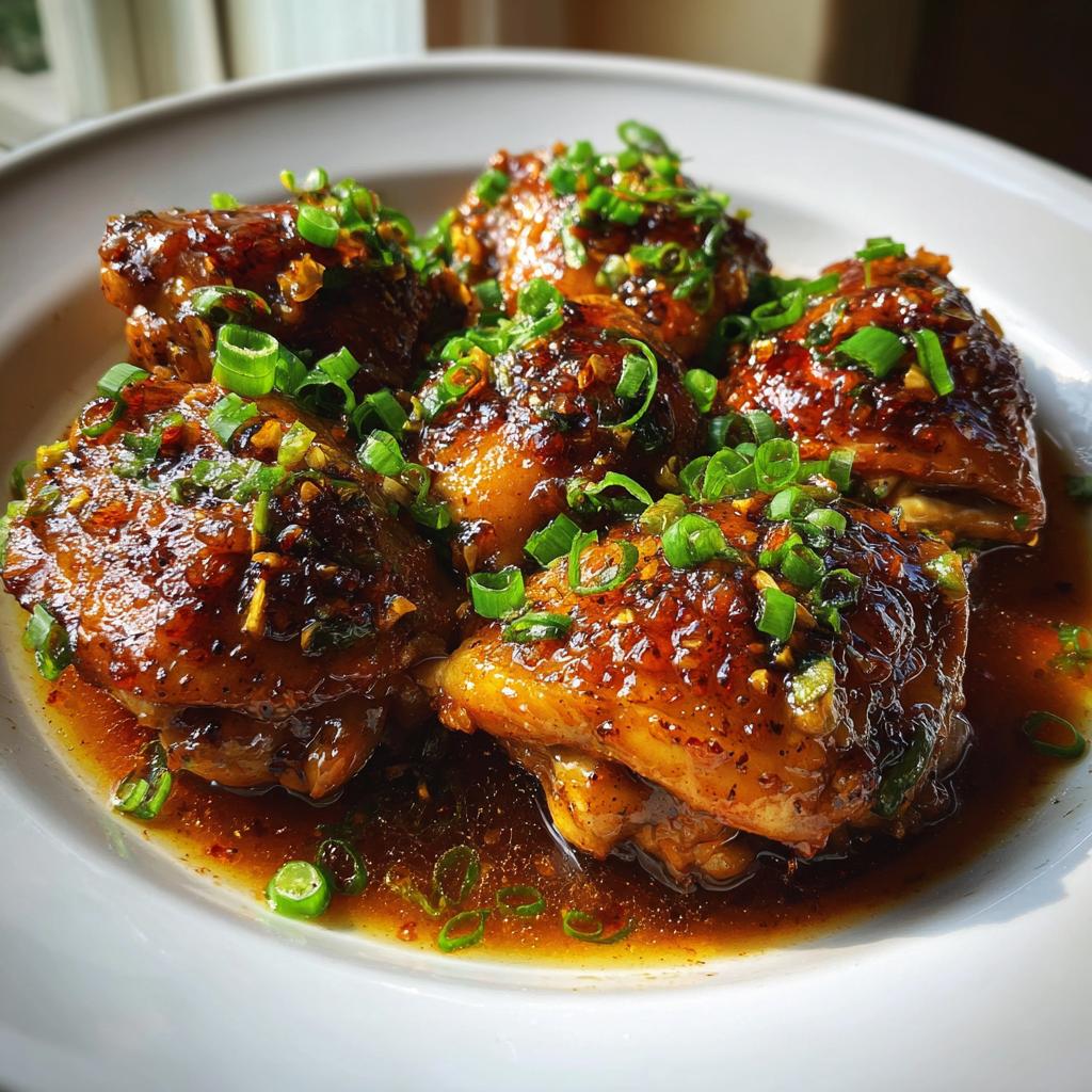 pressure cooker honey garlic chicken