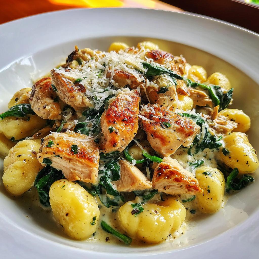 recipes with chicken and gnocchi