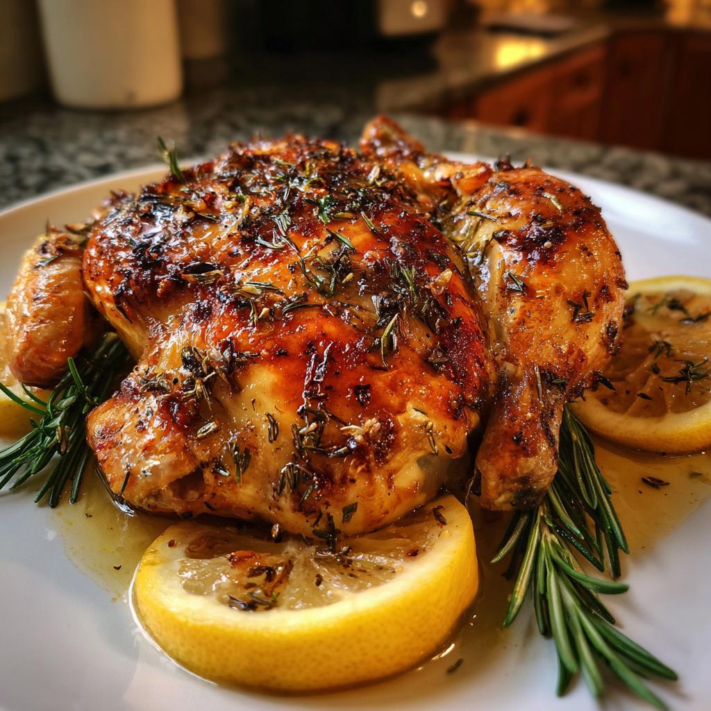 roast chicken oven - detail 1
