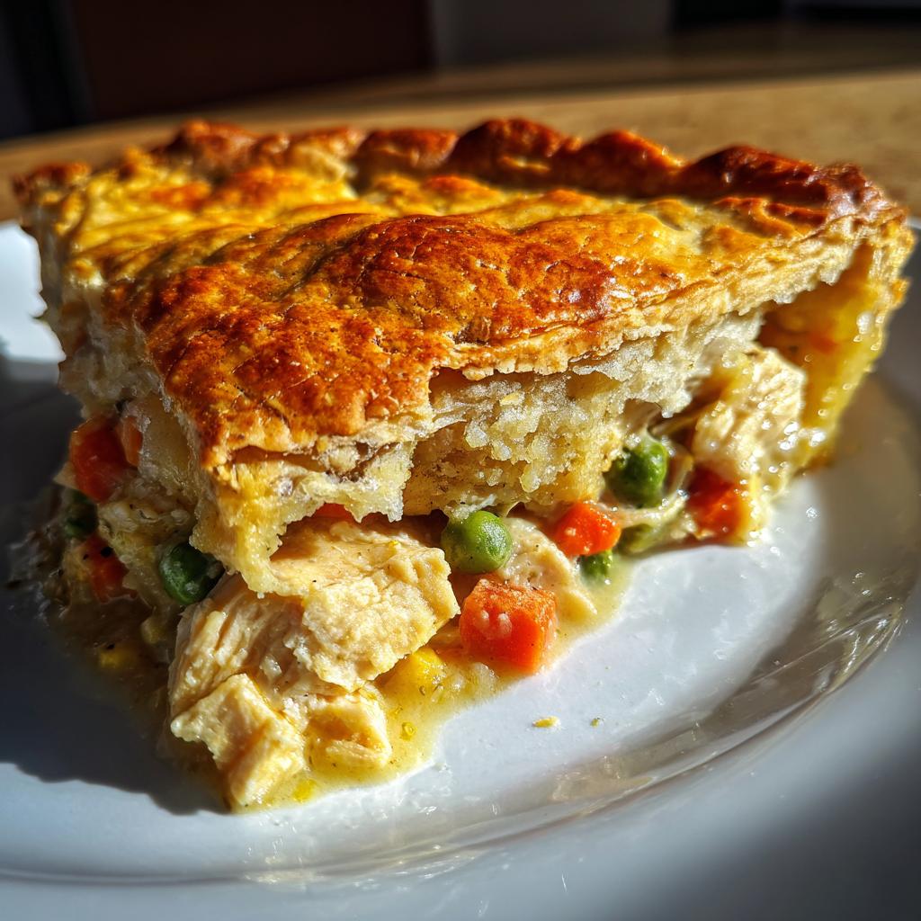 skillet chicken pot pie recipe