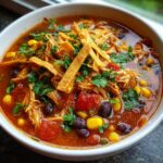 weight watcher chicken tortilla soup