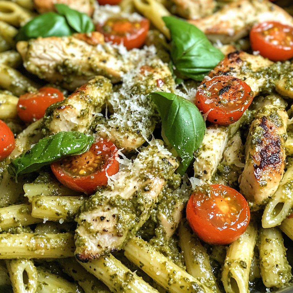 basil pesto chicken pasta recipes