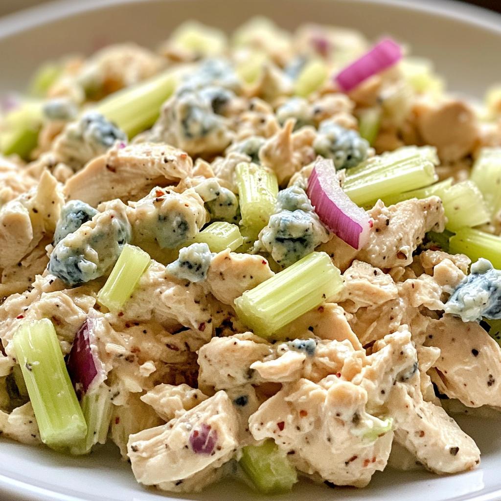 blue cheese chicken salad - detail 1