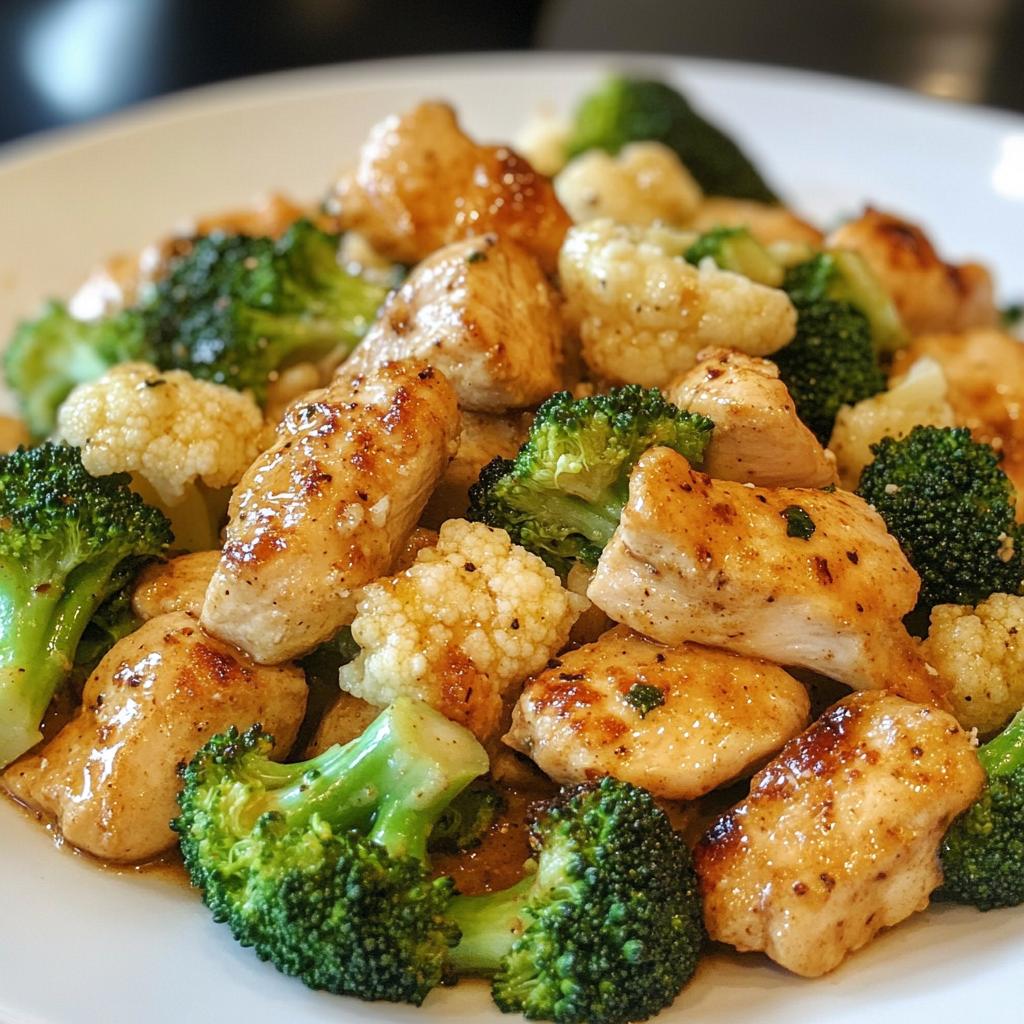 chicken cauliflower and broccoli recipes