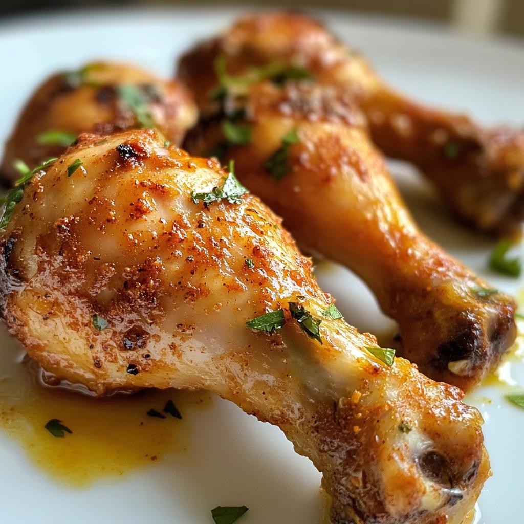 chicken legs in the oven