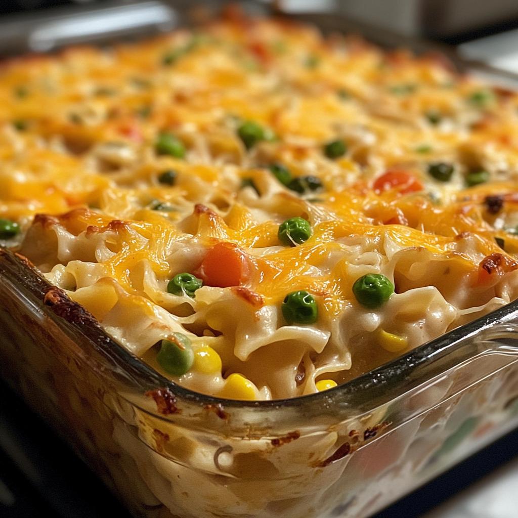 chicken noodle casserole