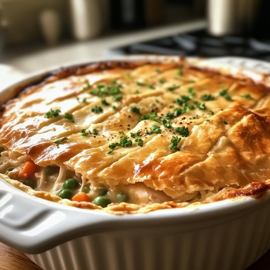 chicken pot pie casserole