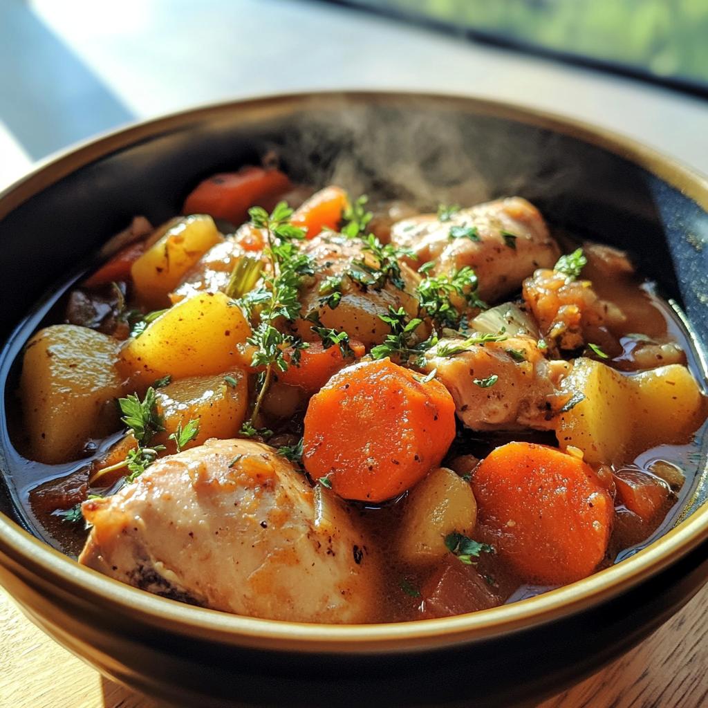 chicken stew - detail 1