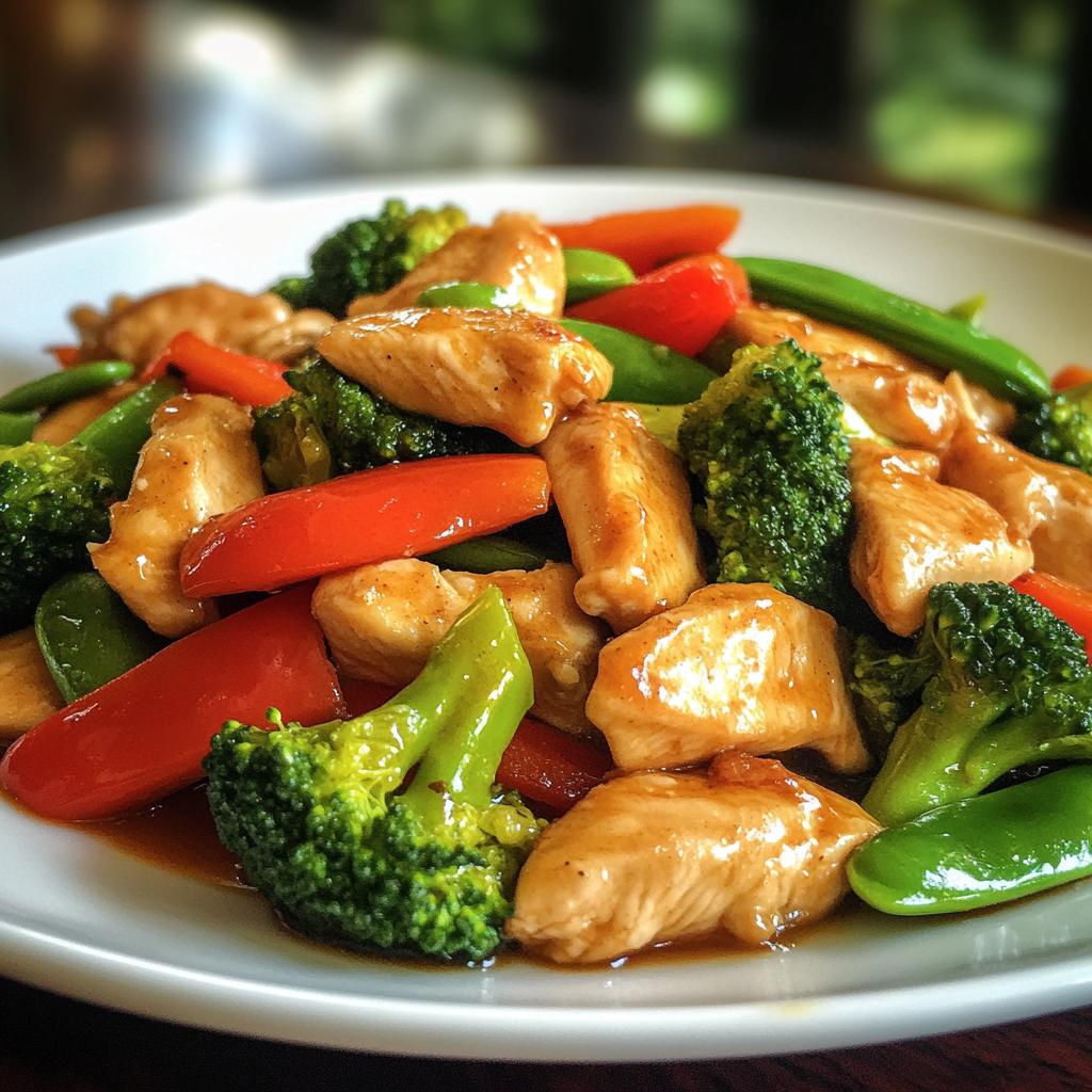 chicken stir fry - detail 1