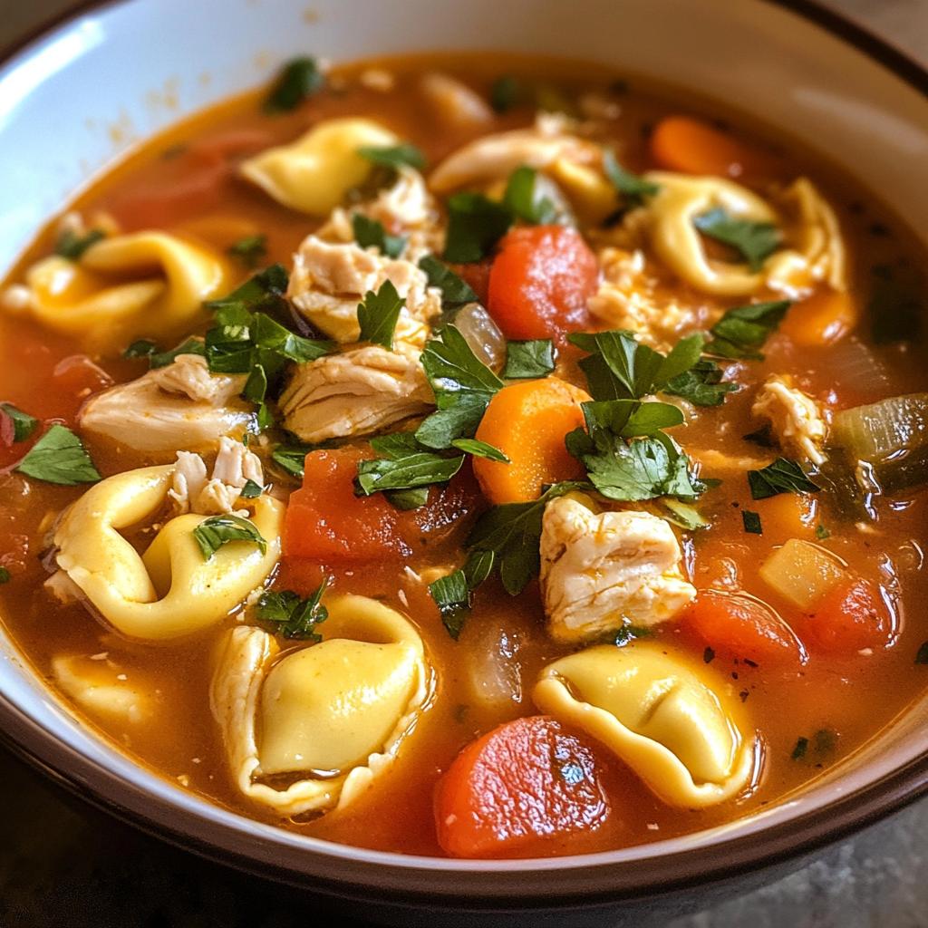 chicken tortellini soup