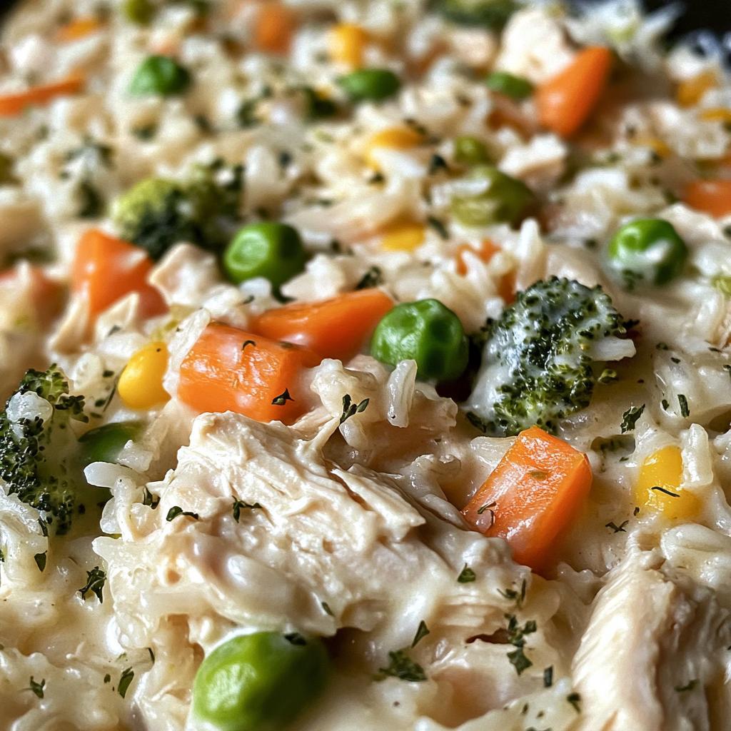 crock pot chicken and rice casserole