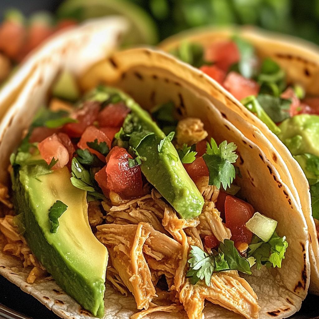 crock pot chicken tacos