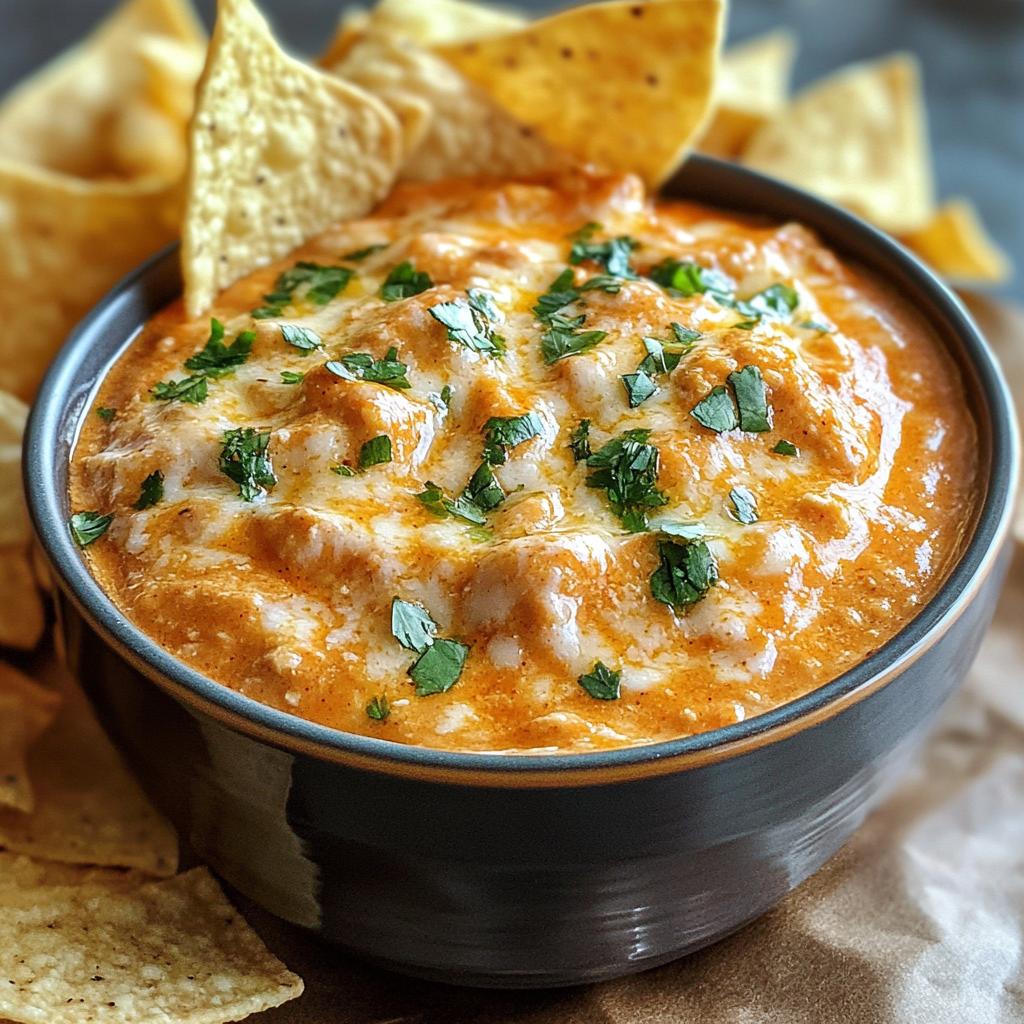 crockpot buffalo chicken dip - detail 1