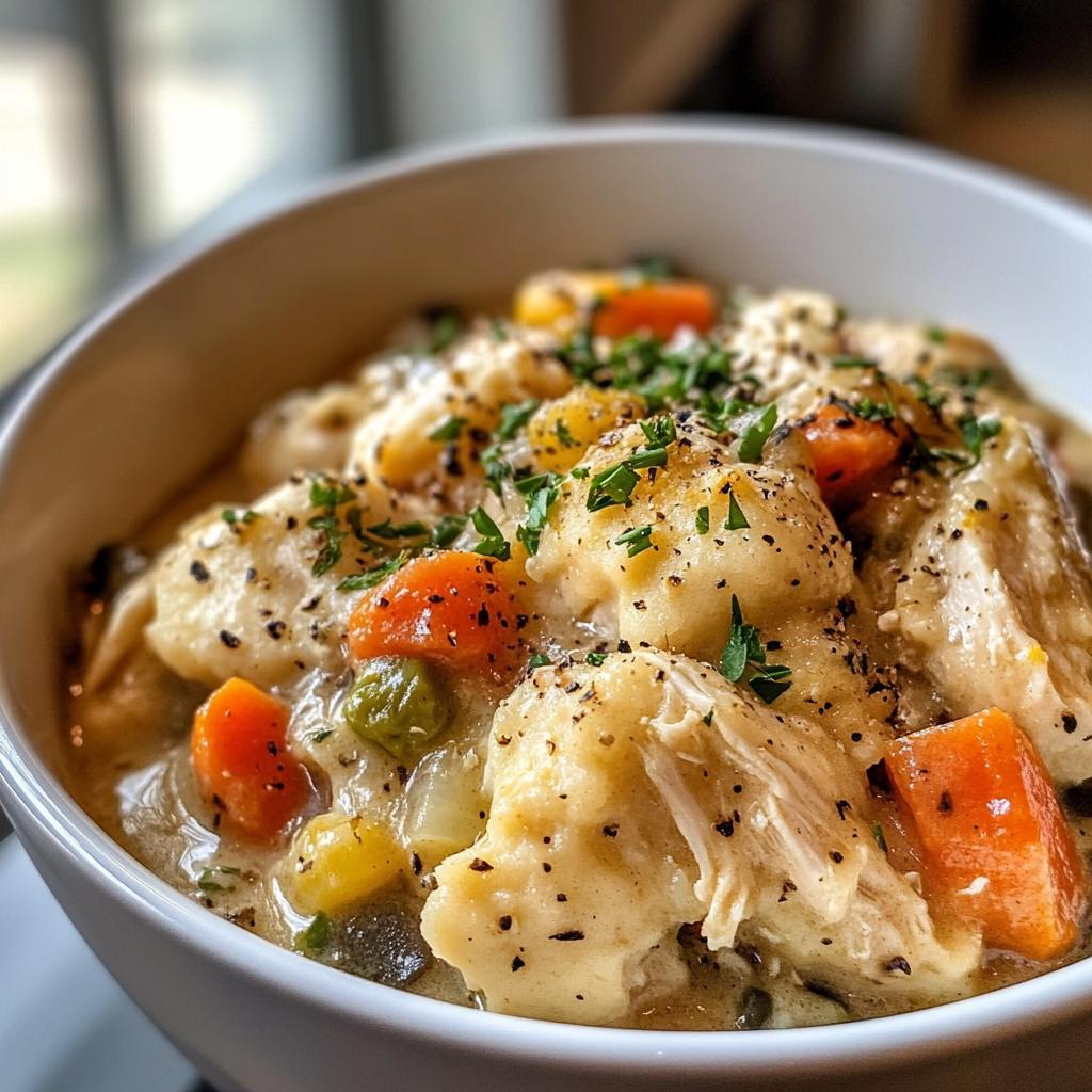 crockpot chicken and dumplings