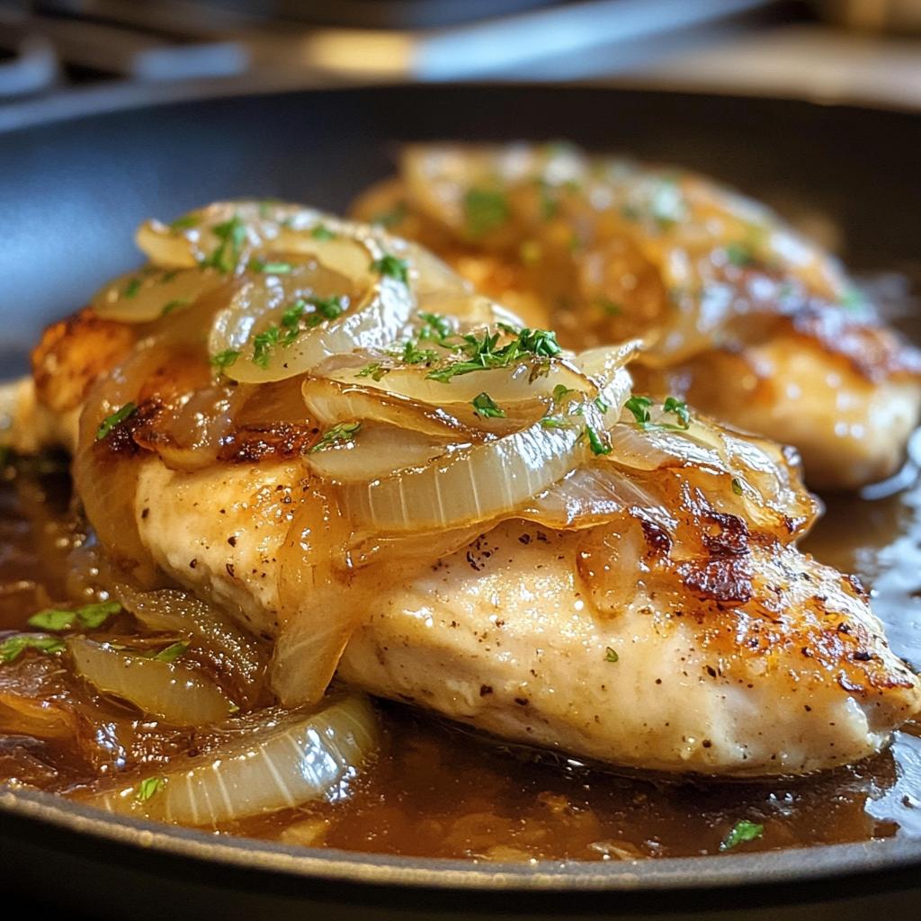 french onion chicken
