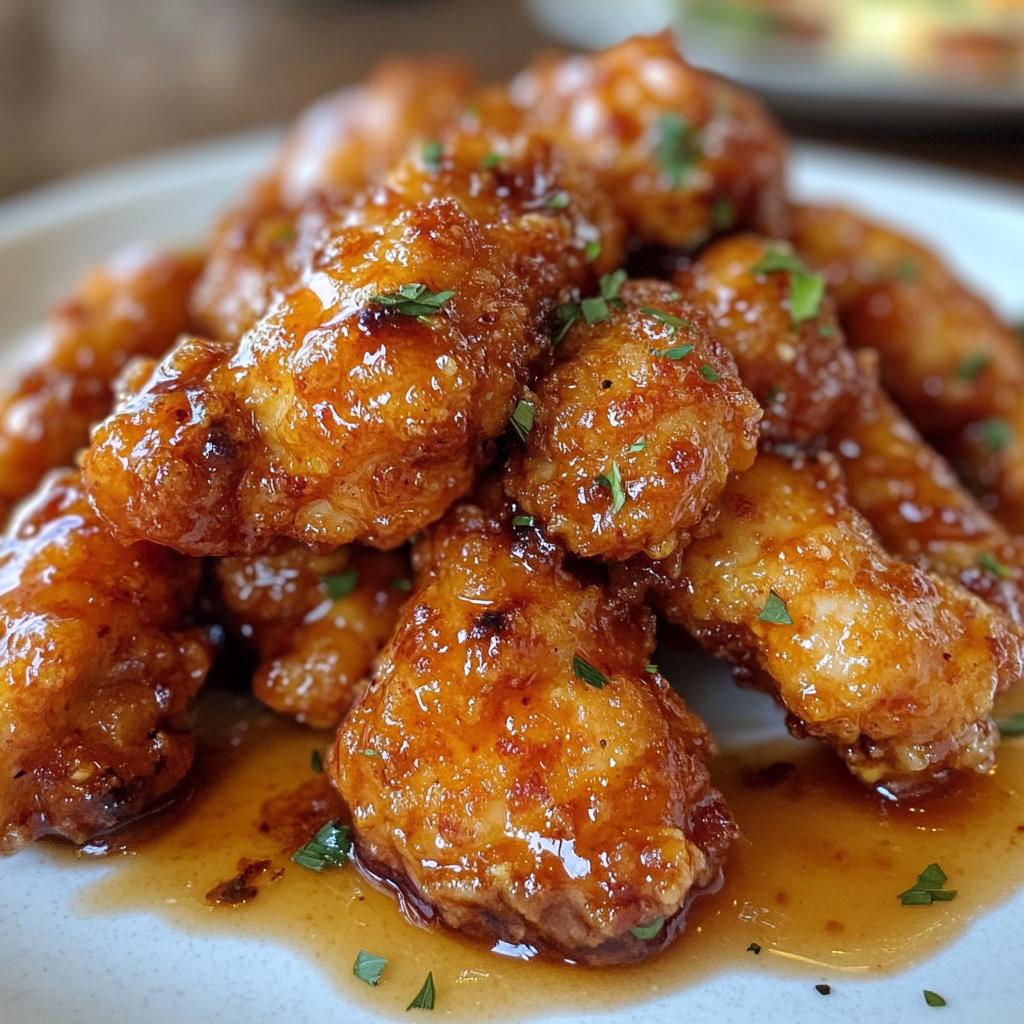 hot honey chicken tenders - detail 1
