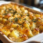 loaded chicken potato casserole